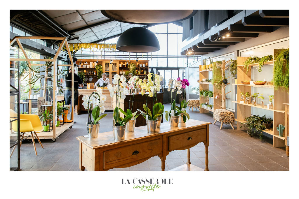 Décors d'une boutique pour le diner insolite de La Casserole à Strasbourg